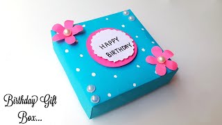 🥰 Surprise 🥰 Birthday Gift Box Making • Easy Handmade Birthday Gift Idea • birthday gift idea 2023 [upl. by Erlene]