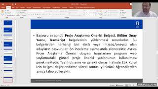 3005 ve 2209A İlahiyata Yönelik Tübitak Araştırma Projeleri Destek Programları Tecrübe Paylaşımı [upl. by Bittner]