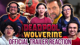 DEADPOOL amp WOLVERINE OFFICIAL TRAILER REACTION  “FUN But what else”  MaJeliv [upl. by Lunneta340]