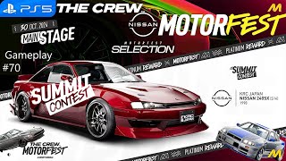 The Crew Motorfest 70 Nissan A Motorfest Selection Summit Contest Platin Fail  PS5 German Deutsch [upl. by Ardnajela]