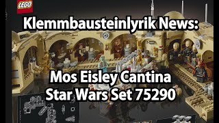 LEGO Mos Eisley Cantina Star Wars Set 75290 Klemmbausteinlyrik News [upl. by Vachell638]