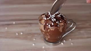 MOUSSE ALLA NUTELLA CON SOLI 2 INGREDIENTI  NUTELLA MOUSSE [upl. by Hailee]