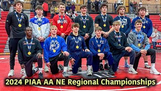 PIAA NE Wrestling Regional Championships [upl. by Eeresid]