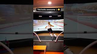 Indoor ski training looks elite 🔥 via likhachevaskiIG [upl. by Alamac296]