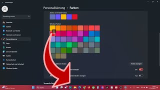 Windows 11 Taskleiste Farbe ändern  Anleitung [upl. by Casimire]