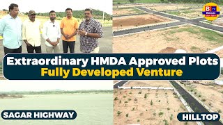 Sagar Highway Plots for Sale in Hyderabad  HMDA Approved Open Plots [upl. by Ynhoj]