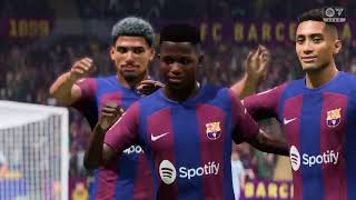 FC 24  Barcelona Vs Getafe  la Liga 2024 2025  PS5 [upl. by Guod]