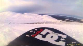 snowboarding in scotland cairngorm mountain [upl. by Kcuhc306]