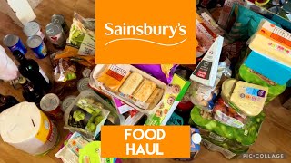 CHATTY SAINSBURYS FOOD HAUL QUALITY PET FOOD INFLATION VEGGIE AGAIN £4 WINE NATURAL DEODORANT [upl. by Ameerak]