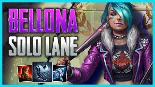 SMITE Conquest Bellona Solo Gameplay Guide  How To Proxy and Build a Lead [upl. by Supple]