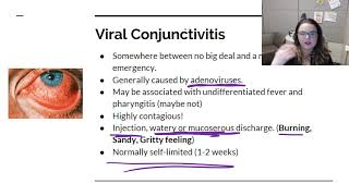 Bacterial and Viral Conjunctivitis [upl. by Yerkovich]