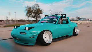 Rafaels Stanced 1991 Mazda Miata 16 Camber  thatmiamiyata [upl. by Pinter]