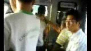 Old Indian Man Quarreling With Teenager On Bus [upl. by Vance548]