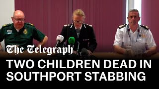 In full Police confirm two children died in stabbing at Southport dance class [upl. by Yknarf638]