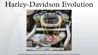 HarleyDavidson Evolution engine [upl. by Ayekahs]