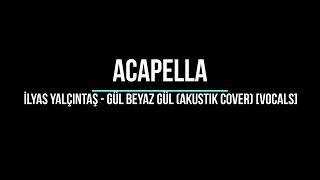 İlyas Yalçıntaş Gül Beyaz Gül Akustik Cover vocals [upl. by Hatokad]