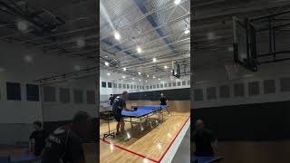 Topspin vs Backspin Multiball  Table Tennis Training with Coach Gary Fraiman at Sunrise TTC [upl. by Eadahc]