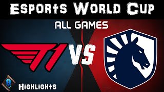 T1 vs TL Highlights ALL GAMES Esports Worlds Cup 2024 Semifinals T1 vs Team Liquid by Onivia [upl. by Reinaldo547]