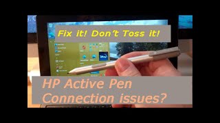 Fix your HP Active Pen Connection Problems [upl. by Broida384]