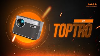 TOPTRO X7  Le projecteur Android à la portée de tous [upl. by Onstad]