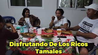 toda La Familia Ordoñez  Llego El Momento de Comer Los Tamales [upl. by Gaither894]