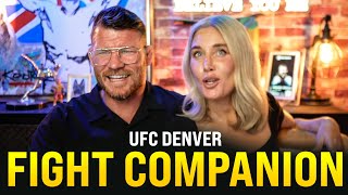 UFC DENVER FIGHT COMPANION with BISPING WATCH PARTY  REACTION [upl. by Kari]