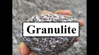 Granulite Metamorphic Rock Granulite Texture [upl. by Nad]