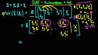 47  SURE estimation  autocorrelation and heteroscedasticity [upl. by Nikal]