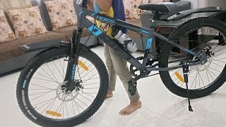 Unboxing Vesco Drift 24t Bicycle Big kids Boys amp Girls 9 to 15 age 24t Mountain cycle single speed [upl. by Mcgregor]