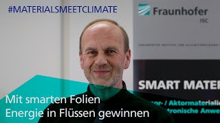 MaterialsmeetClimate  Smarte Stromerzeugung  Dielektrische Elastomere [upl. by Mcintosh288]