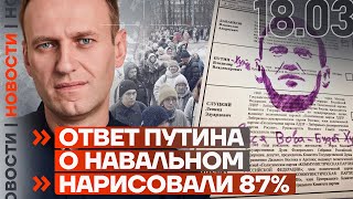 ❗️ НОВОСТИ  ОТВЕТ ПУТИНА О НАВАЛЬНОМ  НАРИСОВАЛИ 87 [upl. by Glorianna779]