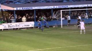 BURY TOWN v Lowestoft Town RYMAN PLAYOFF352011 [upl. by Lozano]