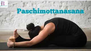 How to do Paschimottanasana or seated forward bend pose  easy way to do Paschimottanasana [upl. by Grey]