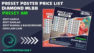 Preset am  price list diamond mlbb🎟️🎟️🎟️ [upl. by Allecnirp]