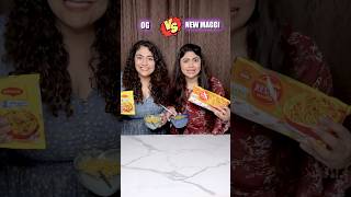 OG vs NEW Maggi Which one will win foodchallenge maggi thakursisters [upl. by Annaliese]