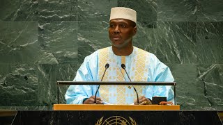 🇲🇱 Mali Débat général 79e session  Nations Unies  Assemblée générale [upl. by Hanover]