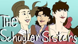 The Schuyler sistersHAMILTON animatic HistoricalColoredHunsub [upl. by Siuqcram96]