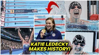 Katie Ledecky’s 1500meter Olympics domination forced NBC to change camera angles [upl. by Teria811]