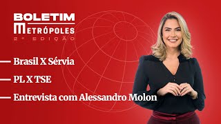 Brasil X Sérvia PL X TSE Entrevista com Alessandro Molon [upl. by Tatianna452]