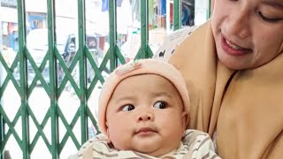 Crying The Best Video Funny Baby Ear Piercing Viewing Style [upl. by Alioz387]