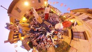 Gigantón Gigantes de Cintruénigo en 360º [upl. by Ylehsa]