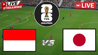 EFOOTBALL INDONESIA VS JEPANG  KUALIFIKASI PIALA DUNIA 2026 [upl. by Ruskin239]