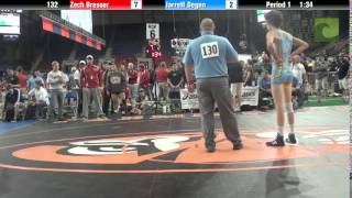 132 Zech Bresser vs Jarrett Degen [upl. by Lenoil]