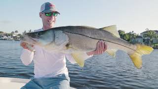 Giant Snook on Topwater with Jupiter Snooker using the YoZuri 3D Inshore Pencil Popper  Episode 3 [upl. by Aiahc]