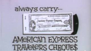 UPA Animation American Express Travelers Cheques amex [upl. by Asilam]