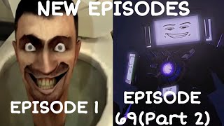 Skibidi toilet 169 All episodes 60FPS  EXTRA SCENESAliance vs skibidis [upl. by Ynohtona849]