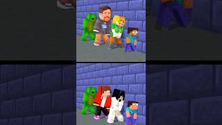 Wall or Fall  Baby Steve VS Baby Aphmau 😱 [upl. by Esened]