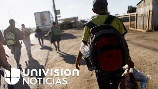 Algunos migrantes intentarán cruzar por Mexicali para evitar enfrentamientos como en Piedras Negras [upl. by Llewkcor305]