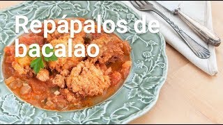 Repápalos de bacalao con entomatá [upl. by Anaerda]