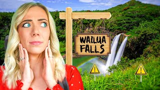 Wailua Falls Hike in Kauai Hawaii  Is it safe [upl. by Notgnimer]